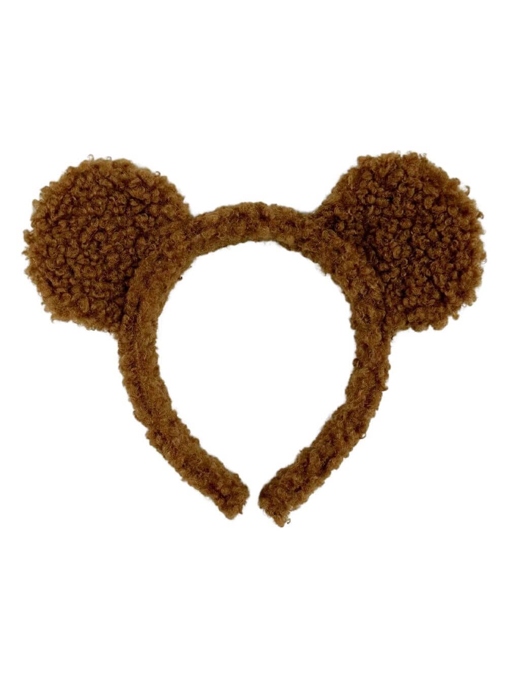 BearHeadband Brown Bear Girls Headband Ears, Kid or Adult Size Costume Accessories Individual or Wholesale Bulk Multipack - Image 1